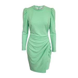 A.L.C. Cady Jane Asymmetrical Mini Dress in Spring Bouquet Green Size 4 NWT